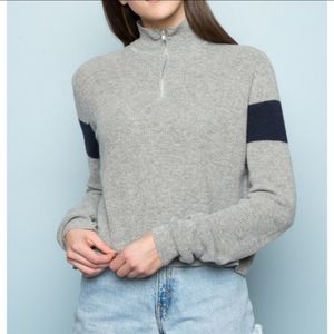 Brandy Melville Gray Turtleneck Sweater